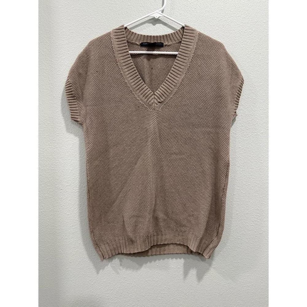 Marc by Marc Jacobs Women's Knit V-Neck Sweater Vest, Small - Picture 2 of 5